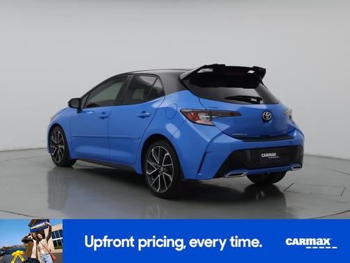 Blue 2020 Toyota Corolla Hatchback XSE