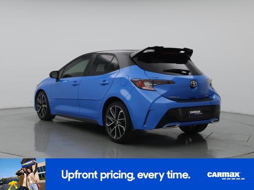 Blue 2020 Toyota Corolla Hatchback XSE