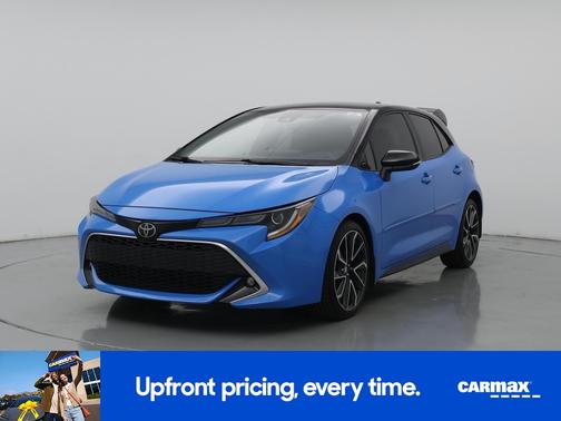 Blue 2020 Toyota Corolla Hatchback XSE
