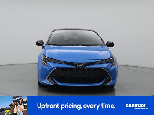 Blue 2020 Toyota Corolla Hatchback XSE