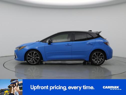 Blue 2020 Toyota Corolla Hatchback XSE