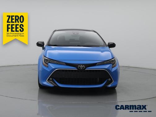 Blue 2020 Toyota Corolla Hatchback XSE