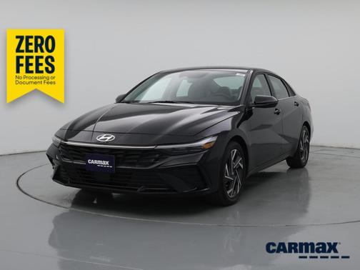 Black 2025 Hyundai ELANTRA Limited
