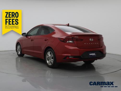 Red 2019 Hyundai ELANTRA Value Edition