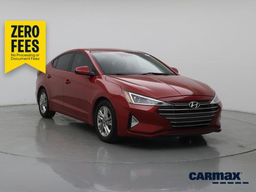 Red 2019 Hyundai ELANTRA Value Edition
