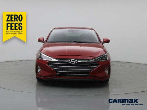 Red 2019 Hyundai ELANTRA Value Edition