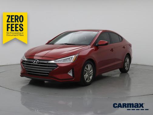 Red 2019 Hyundai ELANTRA Value Edition