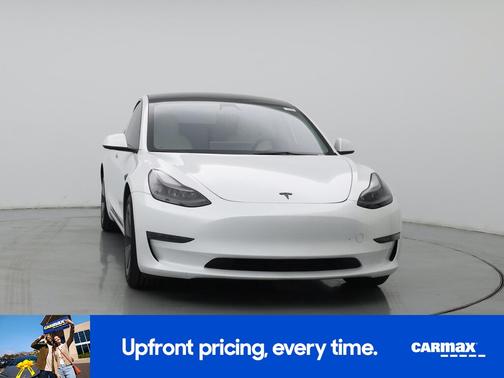 Gray 2021 Tesla Model 3 Long Range