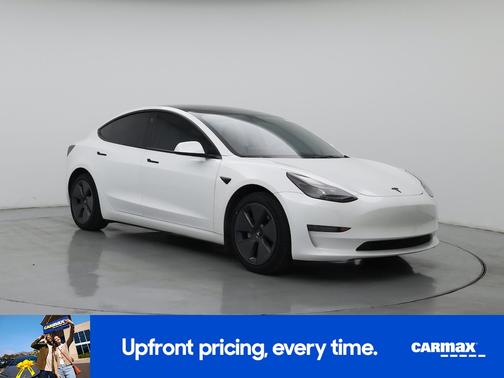 Gray 2021 Tesla Model 3 Long Range