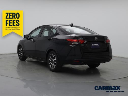 Black 2024 Nissan Versa SV
