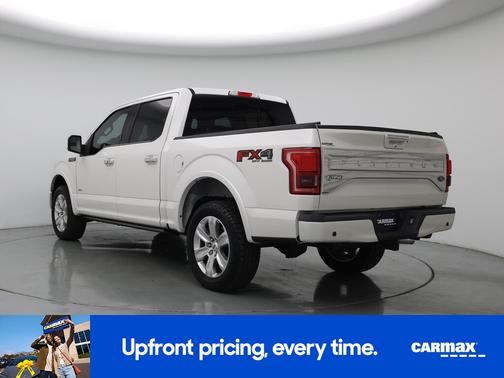 White 2016 Ford F-150 Platinum