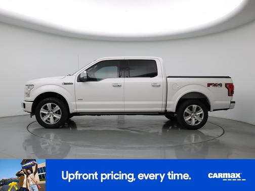 White 2016 Ford F-150 Platinum