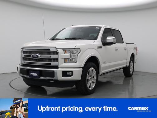 White 2016 Ford F-150 Platinum