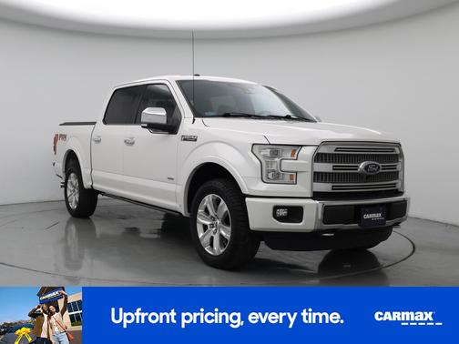 White 2016 Ford F-150 Platinum