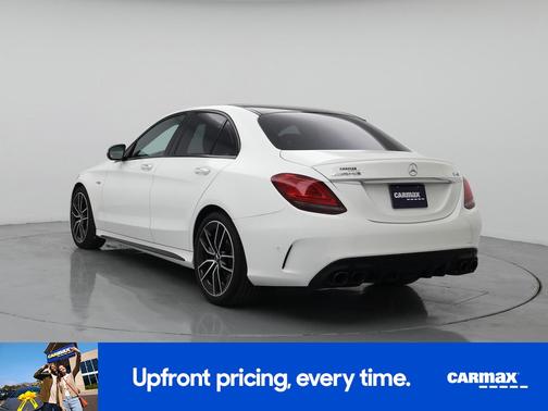 White 2021 Mercedes-Benz AMG C 43