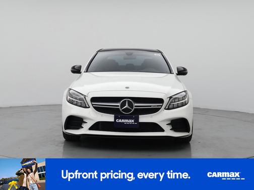 White 2021 Mercedes-Benz AMG C 43