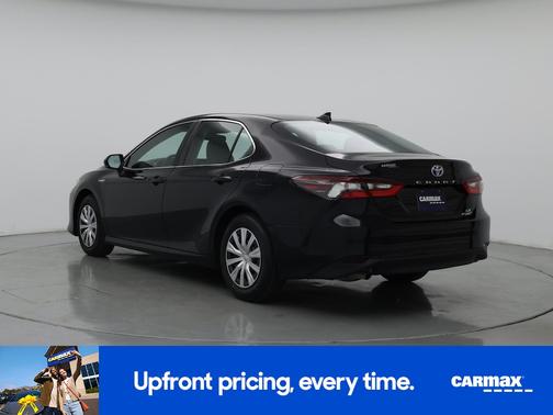 Black 2021 Toyota Camry Hybrid LE