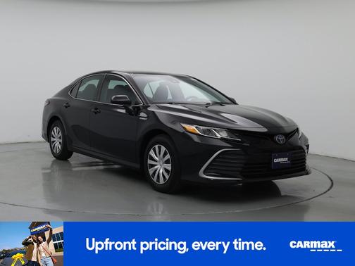 Black 2021 Toyota Camry Hybrid LE