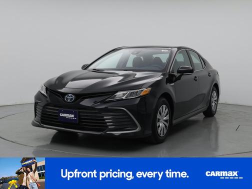 Black 2021 Toyota Camry Hybrid LE