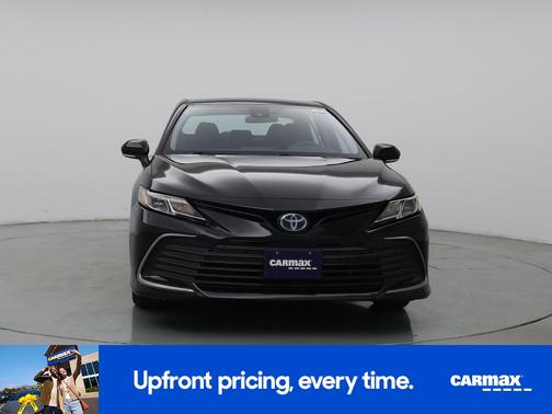Black 2021 Toyota Camry Hybrid LE