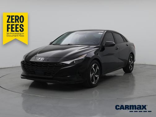 Black 2023 Hyundai ELANTRA SEL