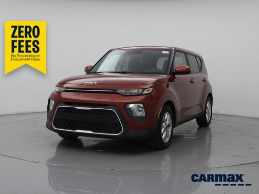 Orange 2022 Kia Soul LX