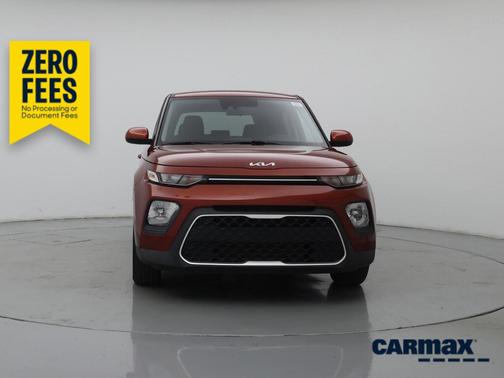 Orange 2022 Kia Soul LX