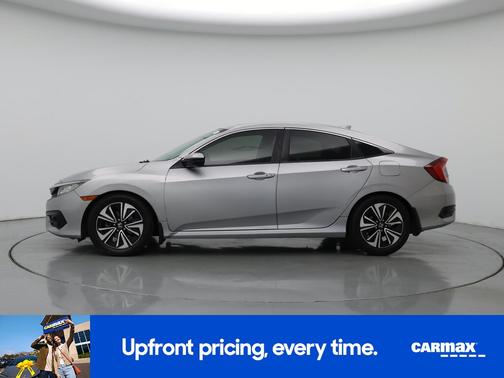 Silver 2018 Honda Civic EX-T