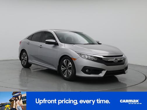 Silver 2018 Honda Civic EX-T