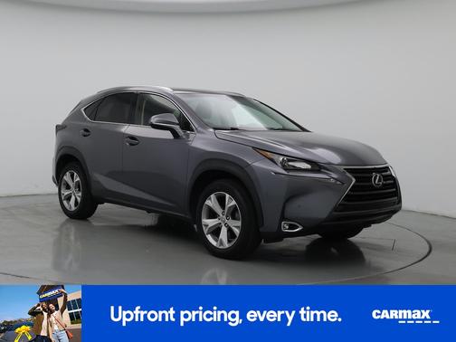 Gray 2017 Lexus NX 200t