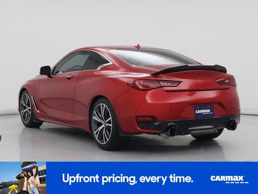 Red 2022 INFINITI Q60 Luxe