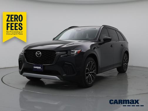 Black 2025 Mazda CX-70 PHEV Premium