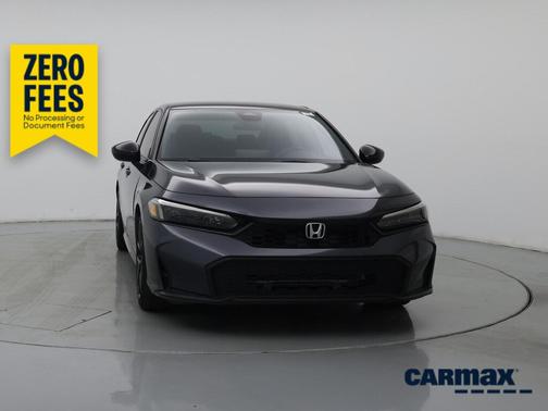 Gray 2025 Honda Civic Sport