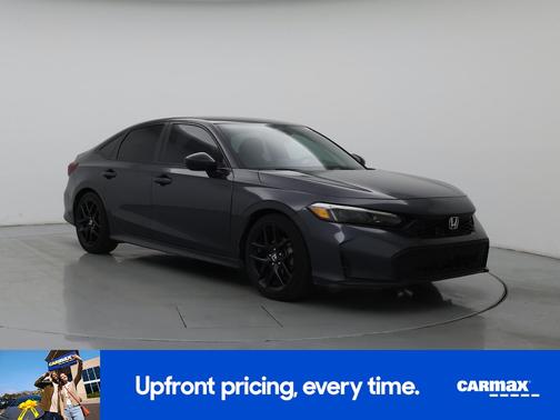 Gray 2025 Honda Civic Sport
