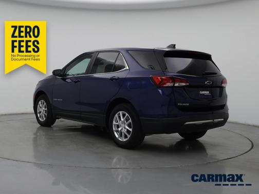 Blue 2022 Chevrolet Equinox LT