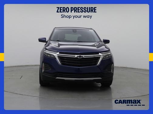 Blue 2022 Chevrolet Equinox LT