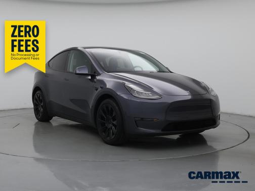 Gray 2021 Tesla Model Y Long Range