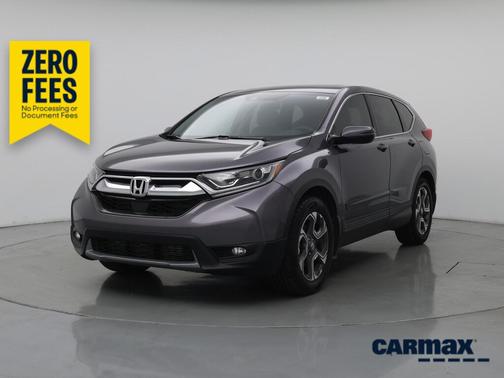 Gray 2018 Honda CR-V EX