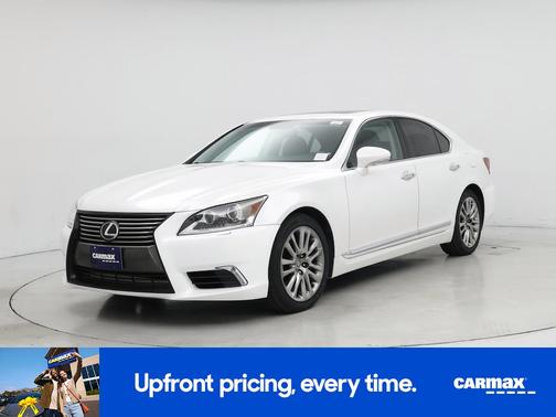 White 2017 Lexus LS 460