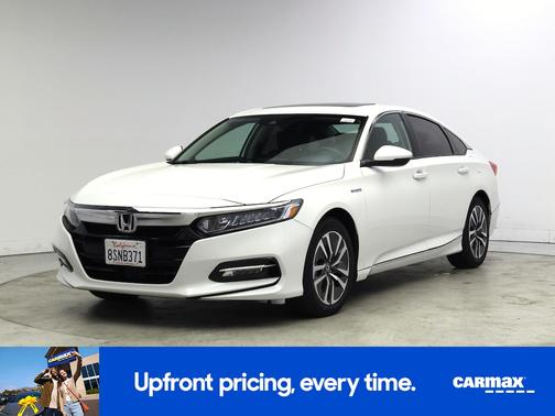 White 2020 Honda Accord Hybrid EX-L