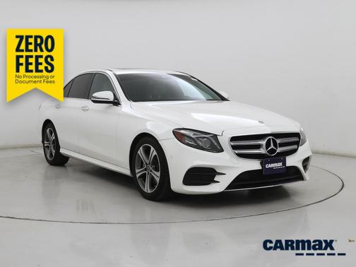 White 2018 Mercedes-Benz E-Class
