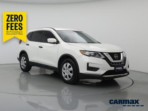White 2018 Nissan Rogue S