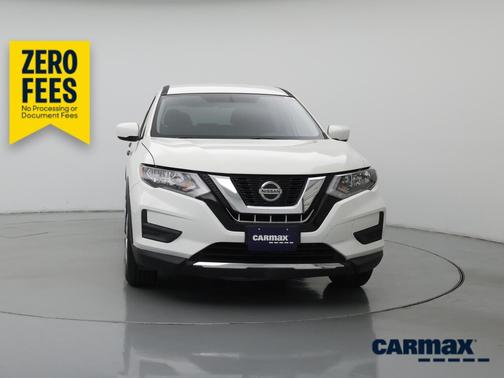 White 2018 Nissan Rogue S