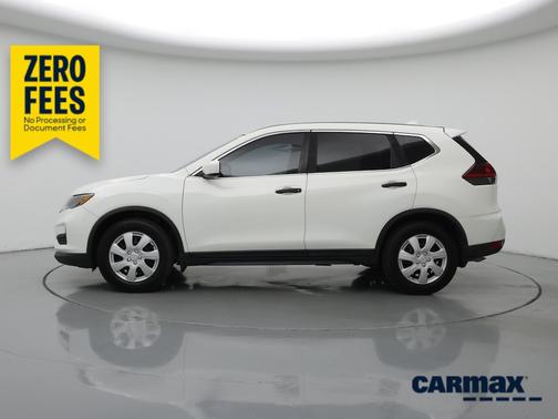 White 2018 Nissan Rogue S