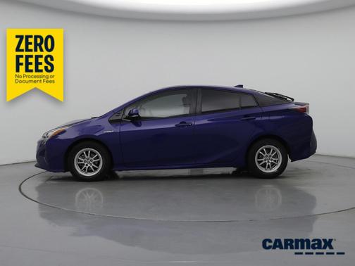Blue 2016 Toyota Prius Three