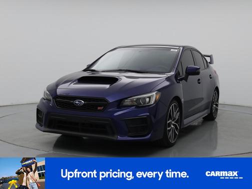 Blue 2021 Subaru WRX STI
