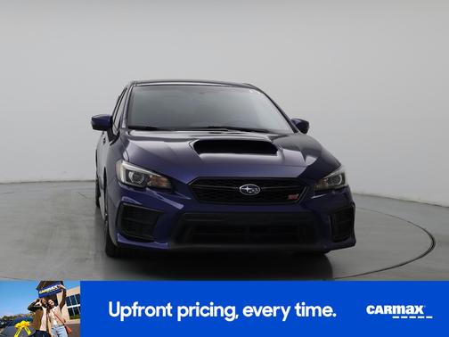 Blue 2021 Subaru WRX STI