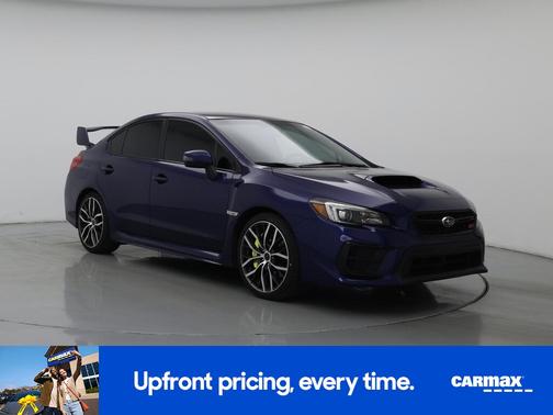 Blue 2021 Subaru WRX STI