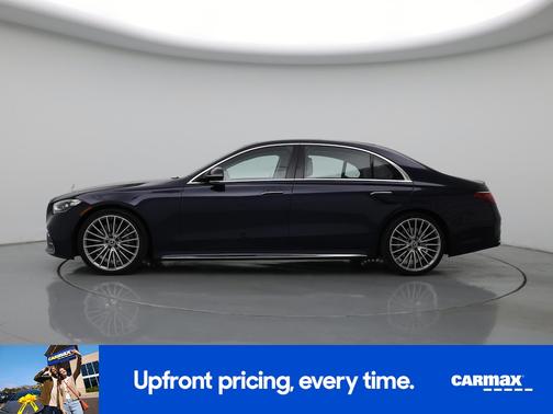 Blue 2024 Mercedes-Benz S-Class