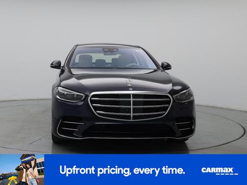 Blue 2024 Mercedes-Benz S-Class